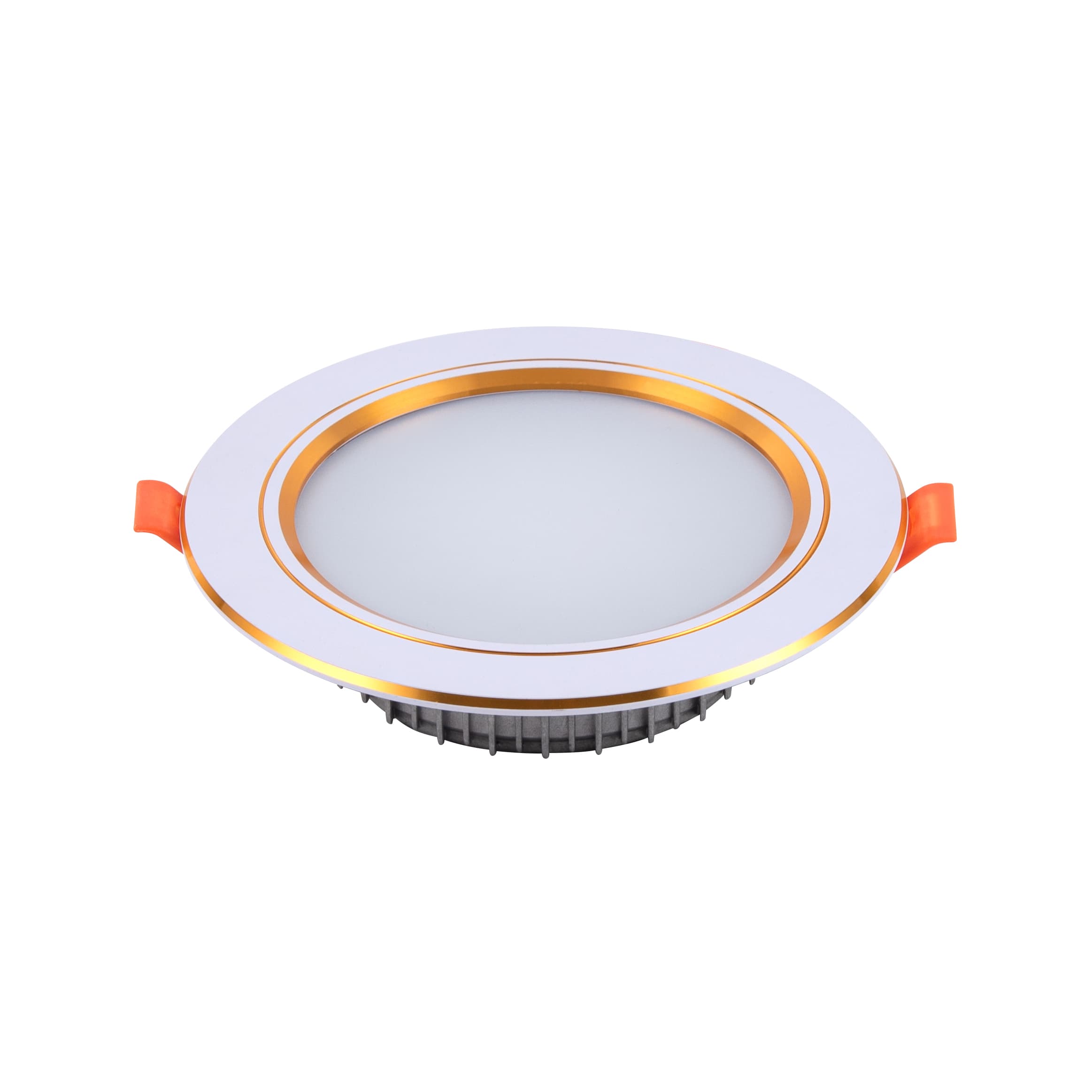 7W модерна едноставност, тркалезно злато LED вдлабнато осветлување таванот во светло на рефлекторот