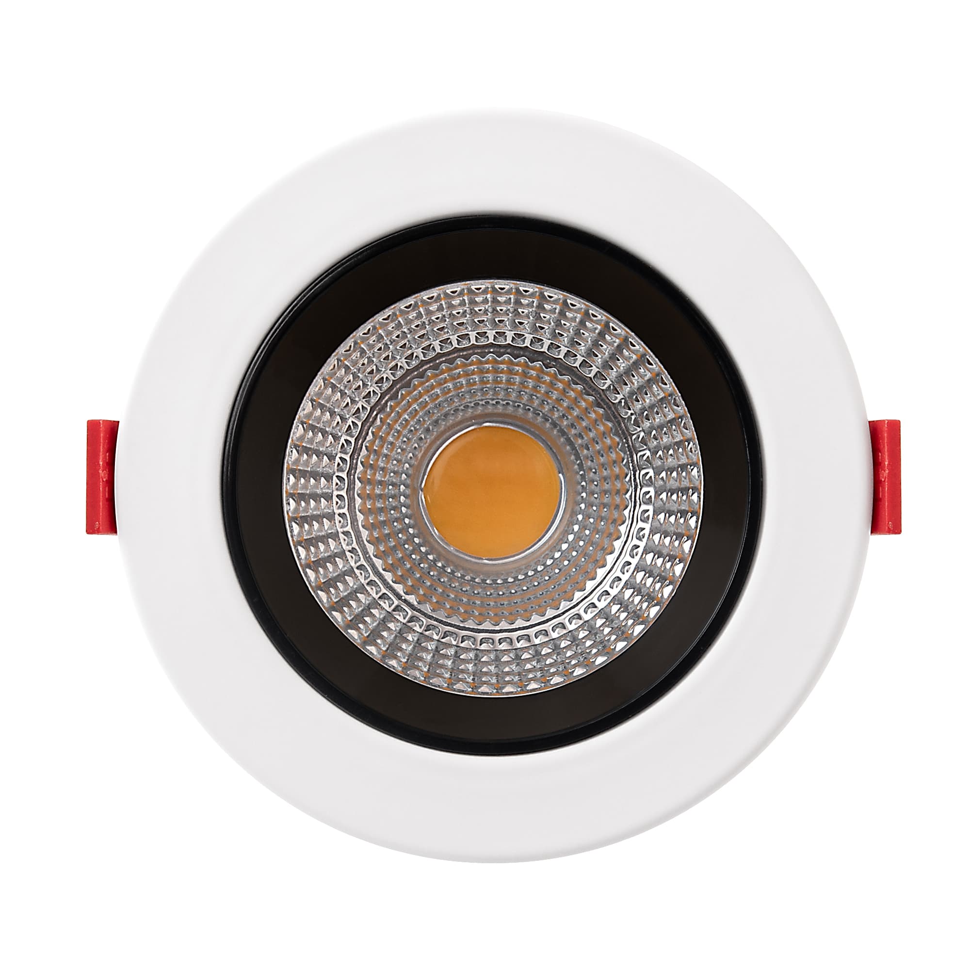 Круг облик Вграден LED DCOB Downlight Fe